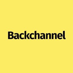 The avatar for @backchannel