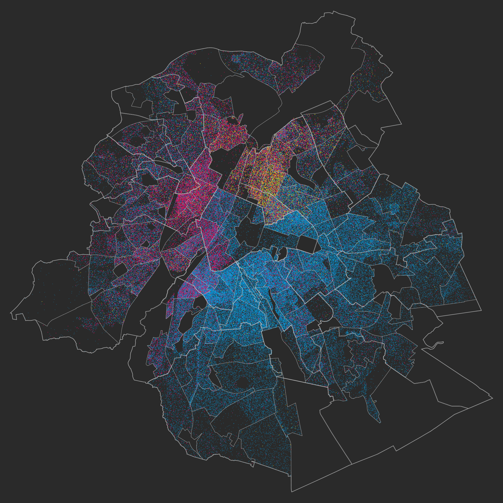 Karim Douieb neighborhood diversity visualization