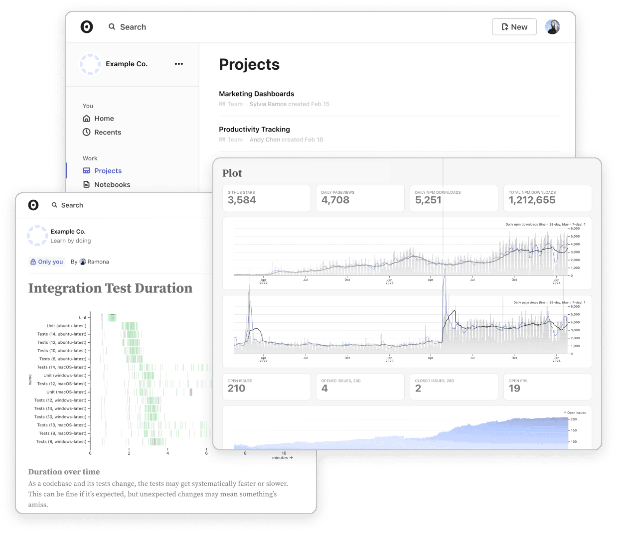 deploy to Observable